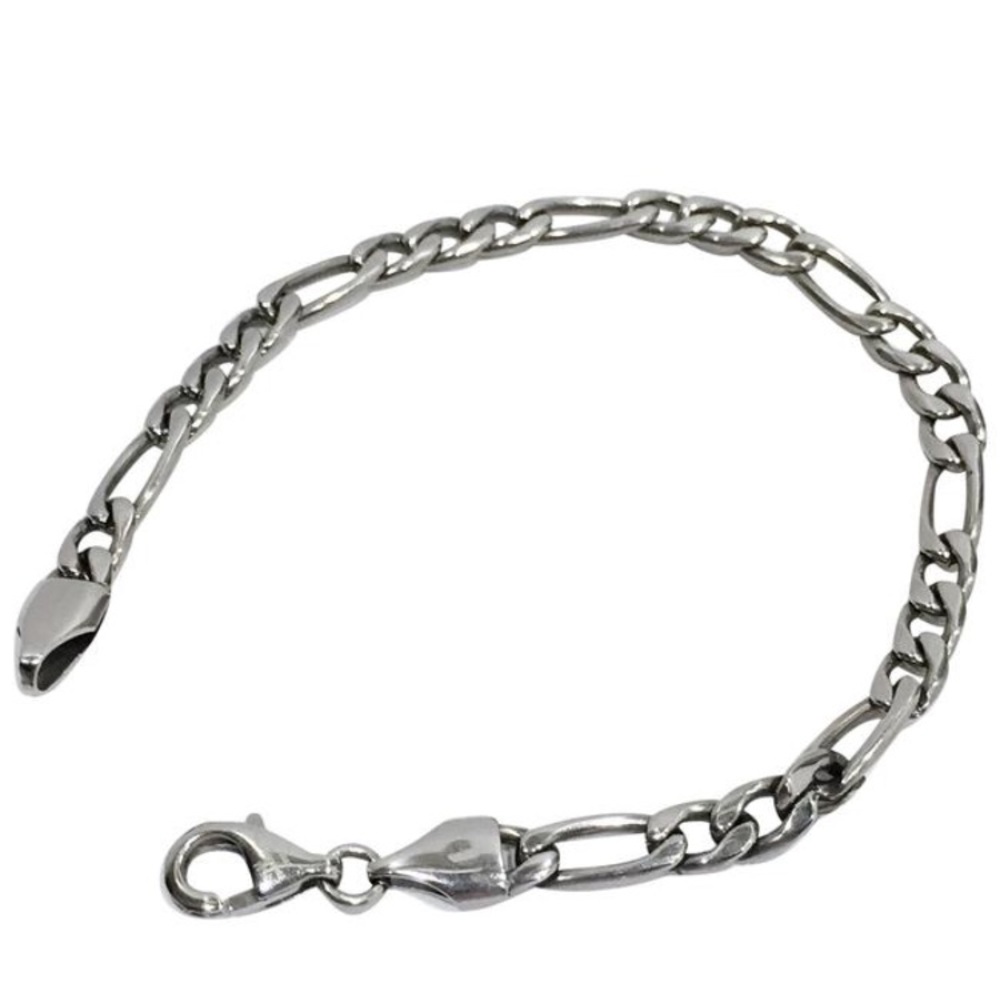 Jacmel stainless steel curb chain bracelet